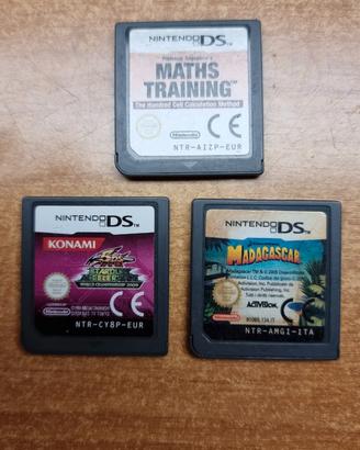 yu gi oh madagascar maths nintendo ds