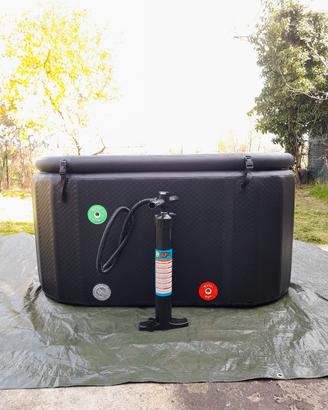 Vasca bagno ghiaccio gonfiabile per crioterapia