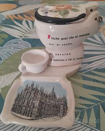 Posacenere umorismo sanitaria vintage