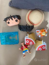 Rufy rubber kinder sorpresa one piece funko pop