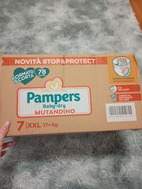 Pampers Baby-Dry Mutandino Taglia 7 XXL (17+ kg) -