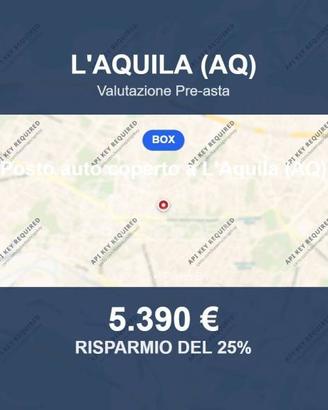 Immobile in asta di 12 m² a L'Aquila
