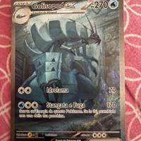 Carta pokemon Golisopod rara 246/182
