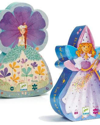 Due puzzle Djeco 36 pezzi 4+ anni