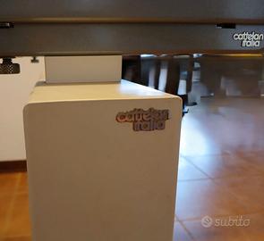 tavolo allungabile cristallo Cattelan bianco