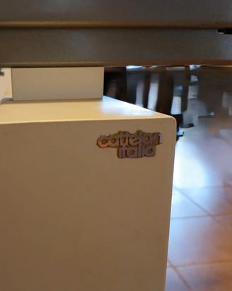 tavolo allungabile cristallo Cattelan bianco