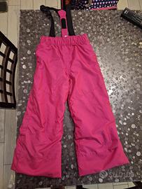 pantalone sci bambina 5 anni