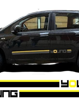 Fiat Panda Young kit adesivi sticker aufkleber log