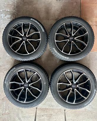 Cerchi in lega + gomme da neve Bridgestone