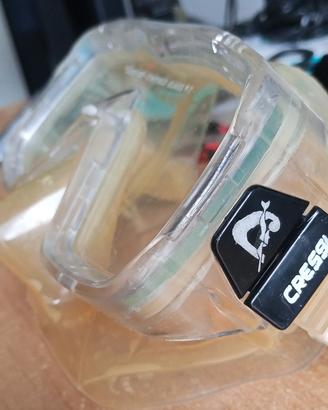 SET sub apnea maschera coltello torcia pinne mare