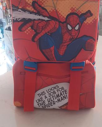 ZAINO SCUOLA SPIDER MAN ORIGINALE