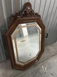Specchiera in legno vintage
