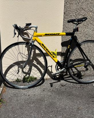 Bici da corsa restrutturata