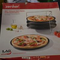 set teglie per pizza zenker nuove