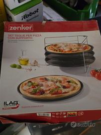 set teglie per pizza zenker nuove