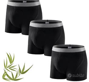 CARER Set 3 Boxer Intimo Uomo Assorbenti M Nuovi
