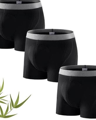CARER Set 3 Boxer Intimo Uomo Assorbenti M Nuovi