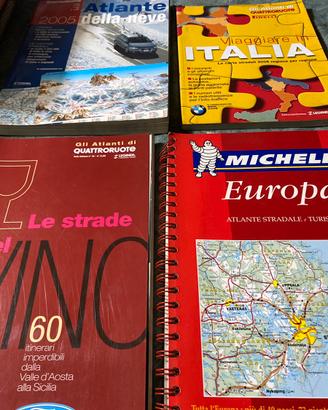 Raccolta atlanti turistici e idee x viaggi.