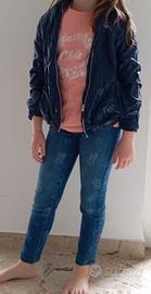 Jeans bimba Disney 7/8 anni cm 128