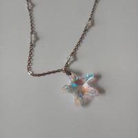 collanina con ciondolo che cambia colore  in accia