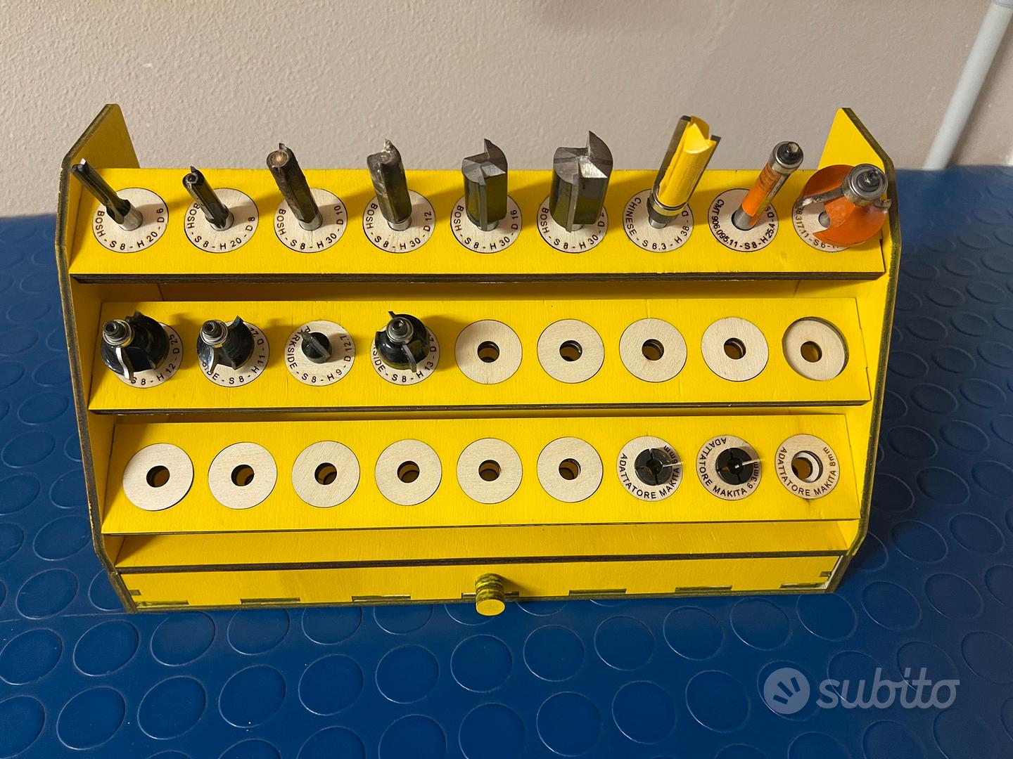 SCATOLA DI DISINFEZIONE Blocco Porta Frese Dentali In - Foto 8