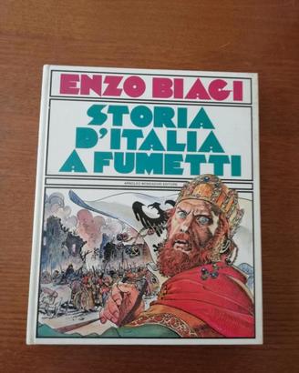 libro storia d'italia a fumetti di enzo biagi