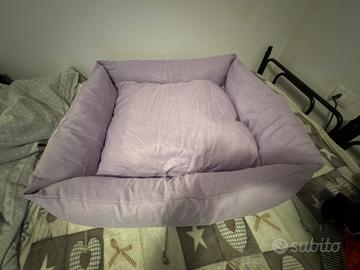 Cuccia per cani nuova con bordi sfoderabile