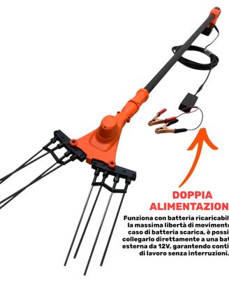 abbacchiatore scuotitore per olive batteria