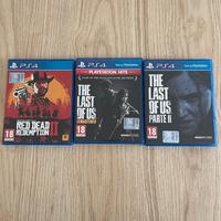Red Dead Redemption 2 e The Last of Us part 1 &2