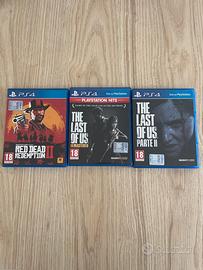 Red Dead Redemption 2 e The Last of Us part 1 &2