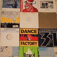 Lotto 8 x Vinile 12 Vasco Rossi, Litfiba, Ligabue