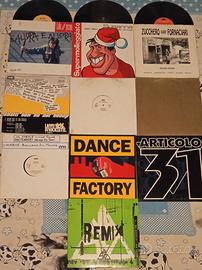 Lotto 8 x Vinile 12 Vasco Rossi, Litfiba, Ligabue