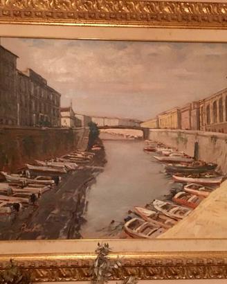 Quadro "Scali degli Olandesi" di Marco Bardini