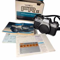 Yashica Fr II,obiettivi,flash e accessori