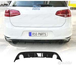 DIFFUSORE VOLKSWAGEN GOLF 7 12-17 LOOK TCR NERO LU