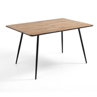 Tavolo allungabile allunghe integrate rettangolare