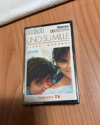 Cassettina musica Gianni morandi