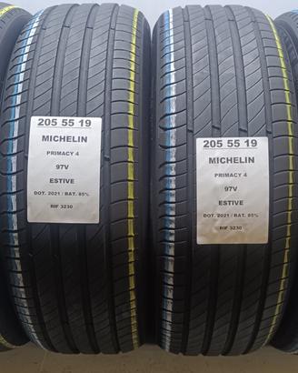 4 GOMME 205 55 19 MICHELIN RIF3230