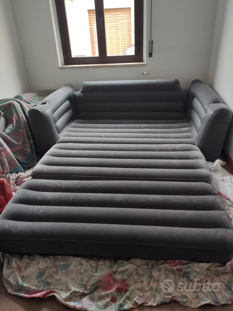 Divano letto gonfiabile Intex 66552 sofa bed materasso poltrona matrimoniale