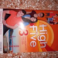 libro scolastico di inglese High Five per 3^ media