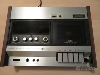 Registratore vintage a cassette Superscope  			