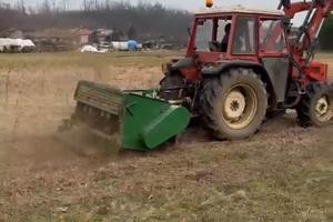 Trincia per trattore larghezza 180