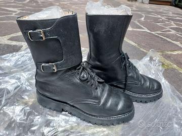 Anfibi Militari Vintage Esercito Italiano ORIGINAL