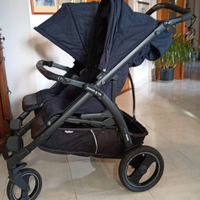 passeggino gemellare peg perego book for two