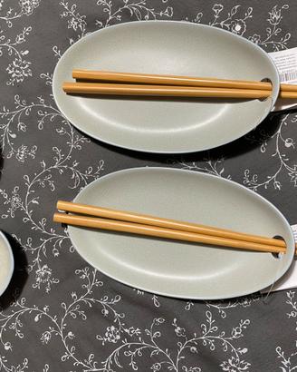 Set sushi con bacchette tiger