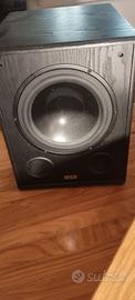 Subwoofer Attivo Heco con due satelliti Heco