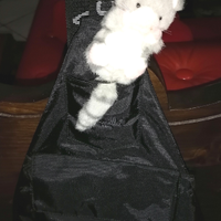 Borsa/Tracolla/Sacco Camomilla, Nera,Tasca Esterna