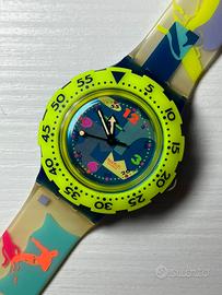 Swatch scuba Over the wave