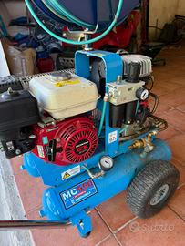 Motocompressore Campagnola raccolta olive.