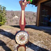 orologio  in legno a  batteria 